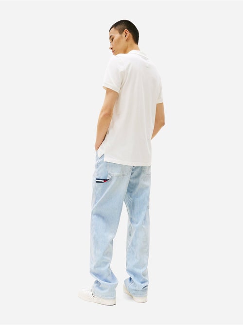 Polo Tommy jeans manches courtes - Kiabi