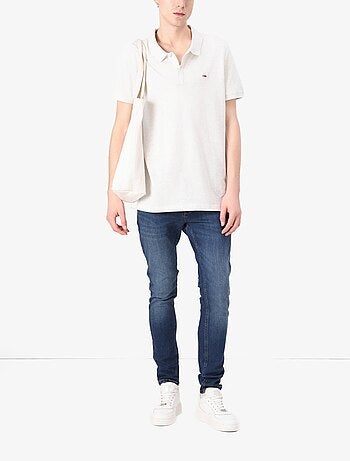Polo Tommy jeans manches courtes