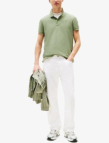 Polo Tommy jeans manches courtes