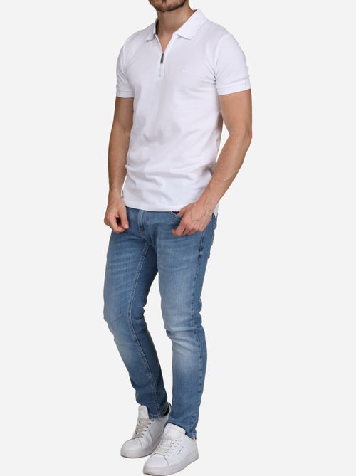 Polo Torrente col zippé - Kiabi Polo Torrente col zippé - Kiabi