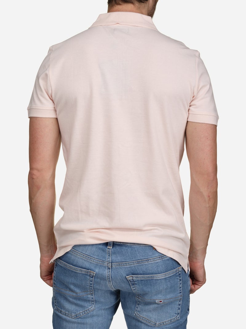 Polo Torrente col zippé Rose - Kiabi