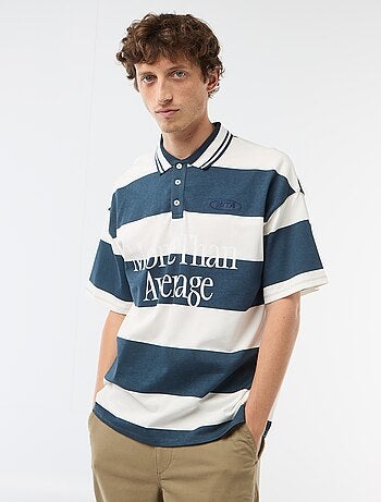 Polo type rugby à manches courtes