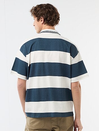 Polo type rugby à manches courtes