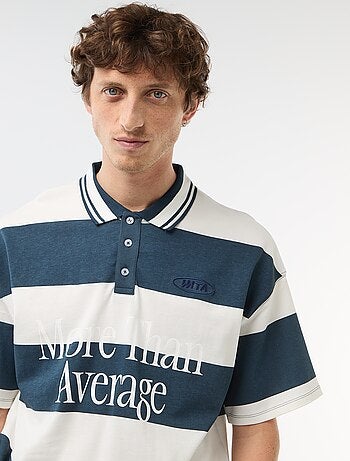 Polo type rugby à manches courtes