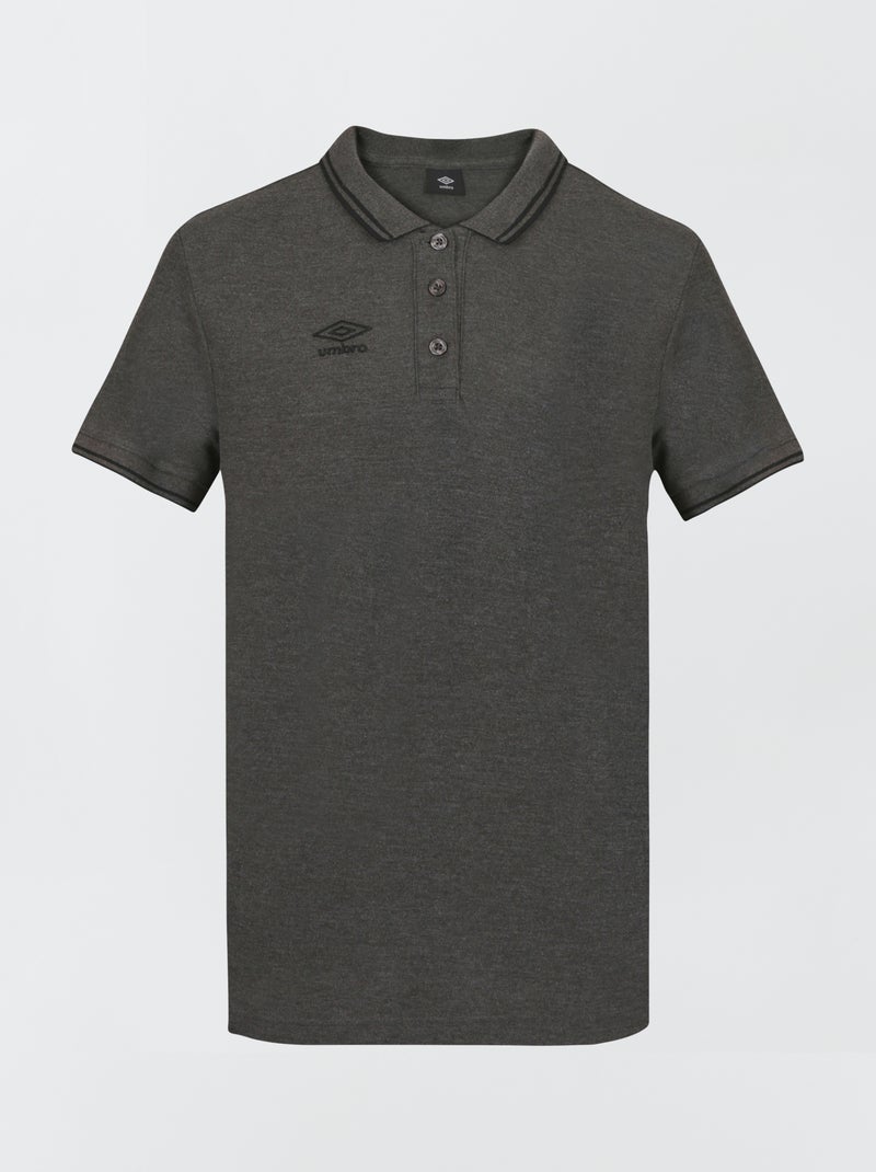 Polo 'Umbro' en piqué de coton Gris - Kiabi