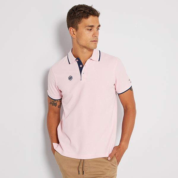 Polo 'Umbro' Homme rose Kiabi 15,00€