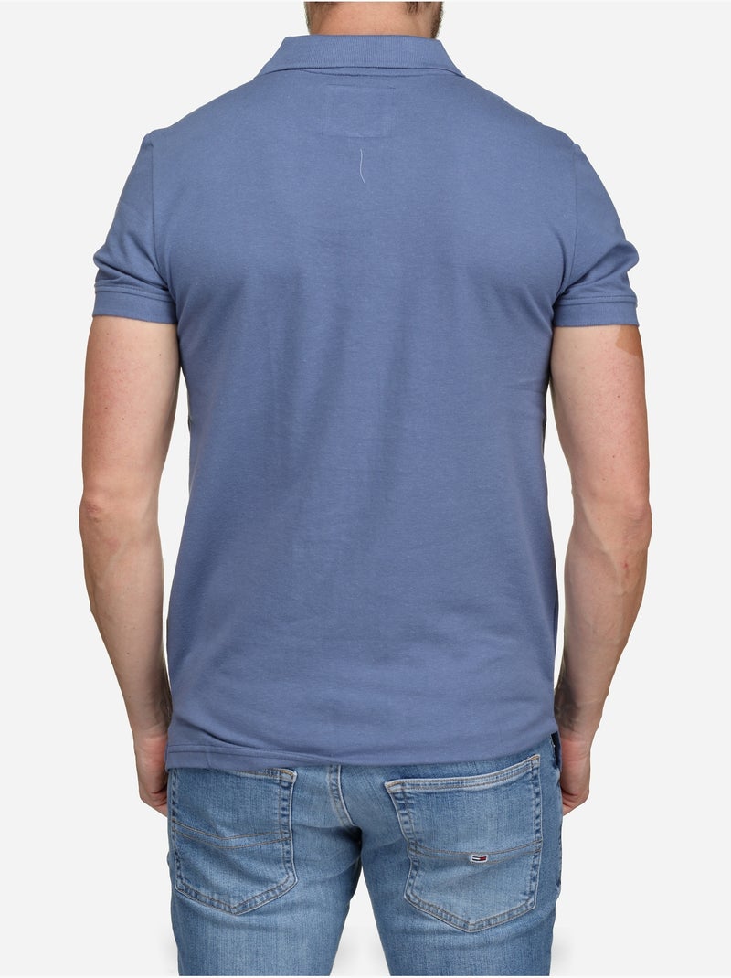 Polo uni - Bill Tornade Bleu - Kiabi