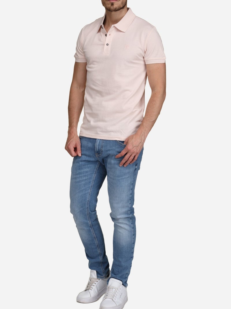 Polo uni - Bill Tornade Rose - Kiabi