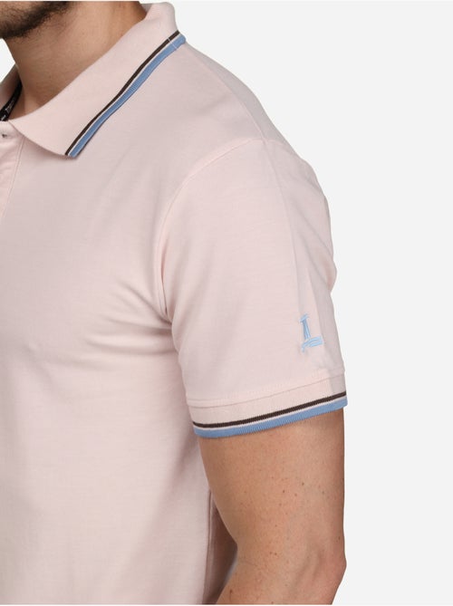 Polo uni à liseré - Torrente - Kiabi