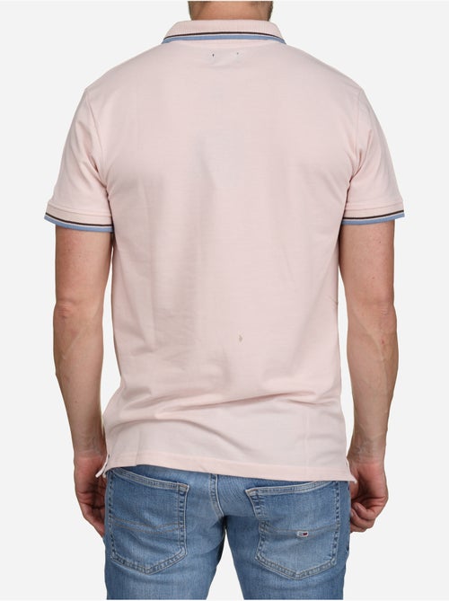 Polo uni à liseré - Torrente - Kiabi