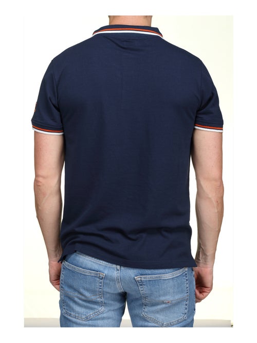 Polo uni à liseré - Torrente - Kiabi