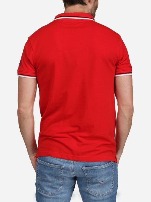 Polo uni à liseré - Torrente - Kiabi