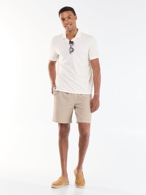 Polo uni à manches courtes pour homme - Kiabi Polo uni à manches courtes pour homme - Kiabi