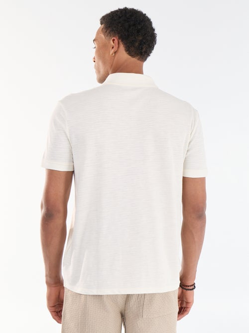 Polo uni à manches courtes pour homme - Kiabi Polo uni à manches courtes pour homme - Kiabi