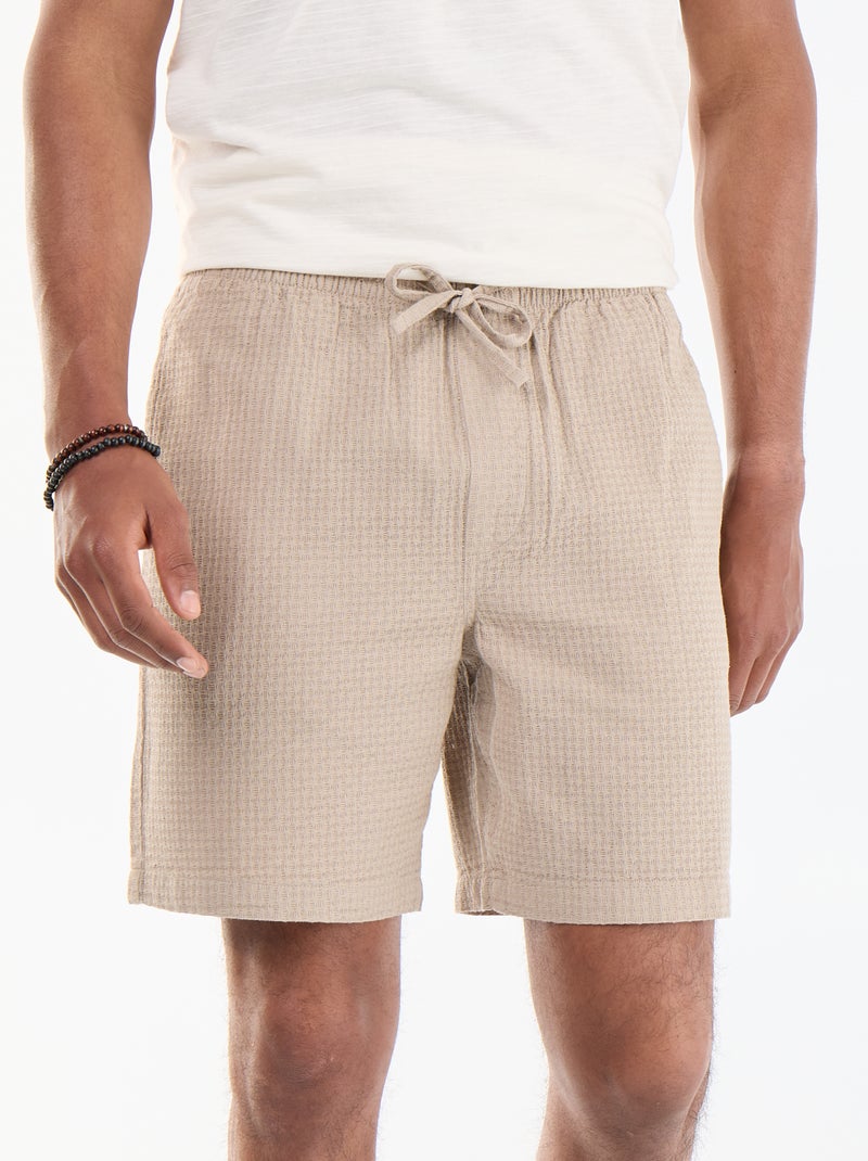 Polo uni à manches courtes pour homme Blanc - Kiabi