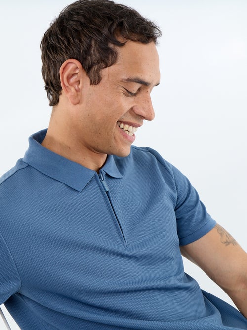 Polo uni à manches courtes pour homme - Kiabi Polo uni à manches courtes pour homme - Kiabi