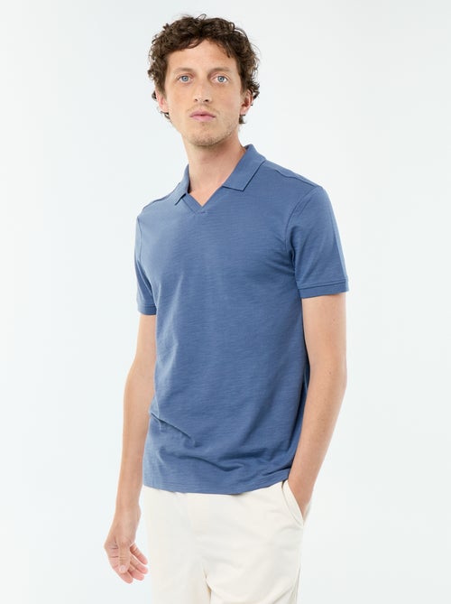 Polo uni à manches courtes pour homme - Kiabi Polo uni à manches courtes pour homme - Kiabi
