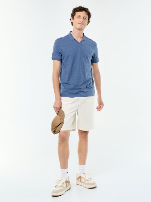 Polo uni à manches courtes pour homme - Kiabi Polo uni à manches courtes pour homme - Kiabi