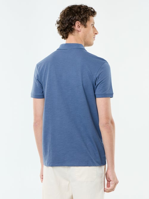 Polo uni à manches courtes pour homme - Kiabi Polo uni à manches courtes pour homme - Kiabi