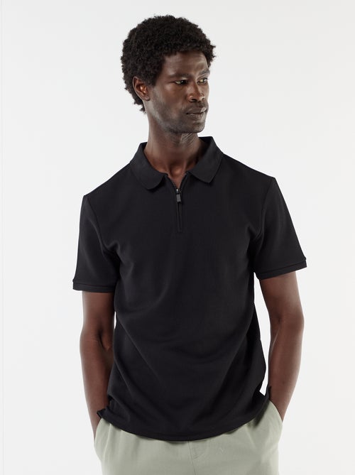 Polo uni à manches courtes pour homme - Kiabi Polo uni à manches courtes pour homme - Kiabi