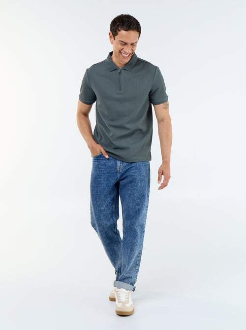Polo uni à manches courtes pour homme - Kiabi Polo uni à manches courtes pour homme - Kiabi