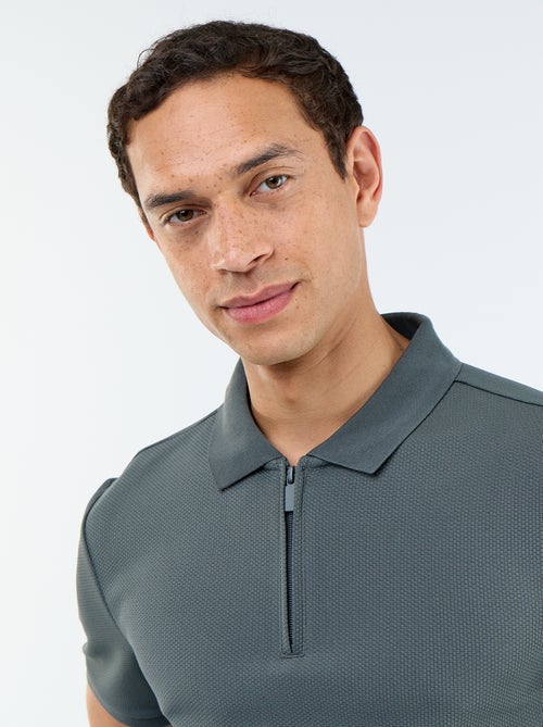 Polo uni à manches courtes pour homme - Kiabi Polo uni à manches courtes pour homme - Kiabi