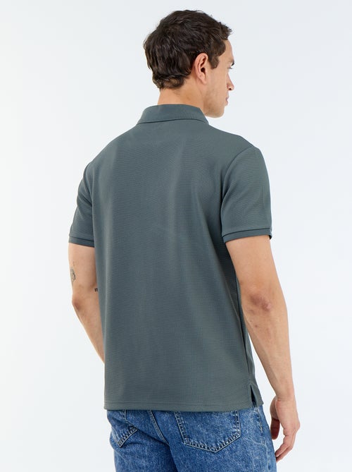 Polo uni à manches courtes pour homme - Kiabi Polo uni à manches courtes pour homme - Kiabi
