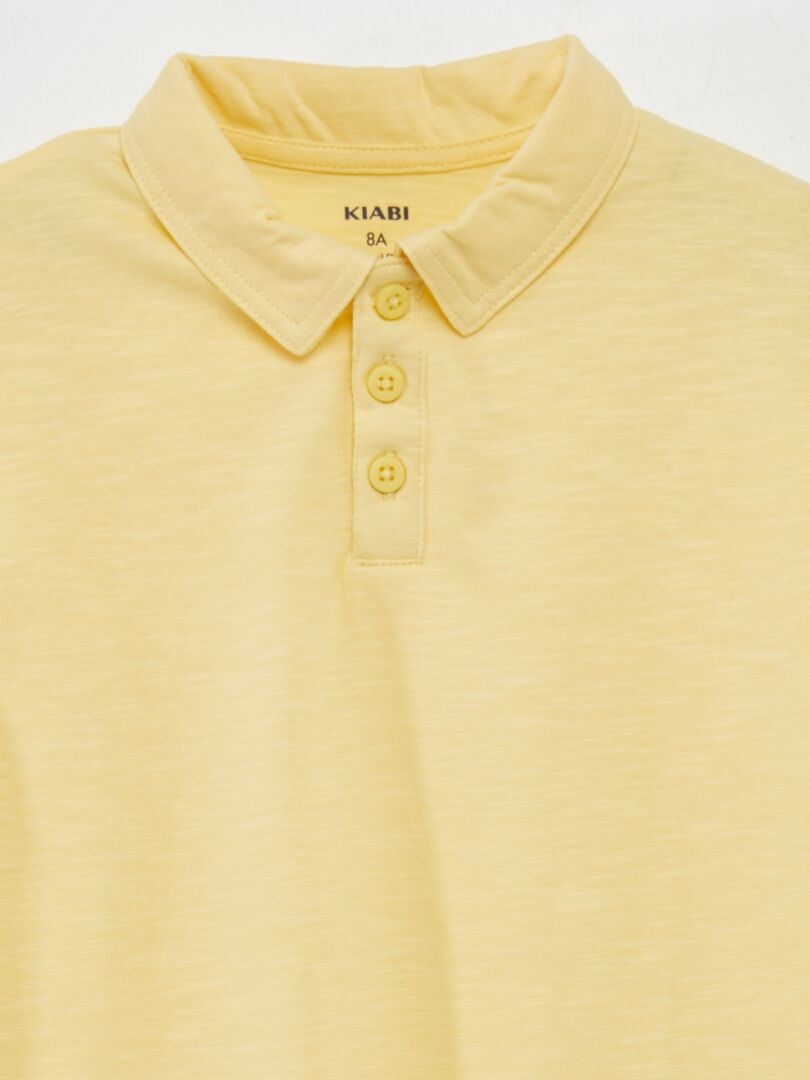 Kaleidoscope Jaune Bleu Polo Shirt