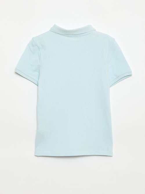 Polo uni en maille piquée - Kiabi Polo uni en maille piquée - Kiabi