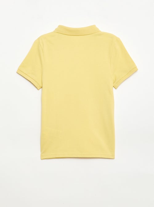 Polo uni en maille piquée - Kiabi Polo uni en maille piquée - Kiabi