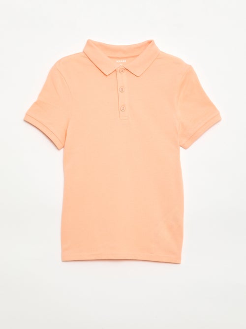 Polo uni en maille piquée - Kiabi Polo uni en maille piquée - Kiabi