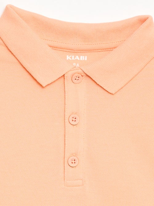 Polo uni en maille piquée - Kiabi Polo uni en maille piquée - Kiabi