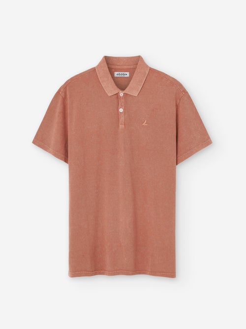Polo Uni en Piqué de Coton - Kiabi