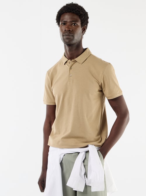Polo uni homme à manches courtes - Kiabi Polo uni homme à manches courtes - Kiabi