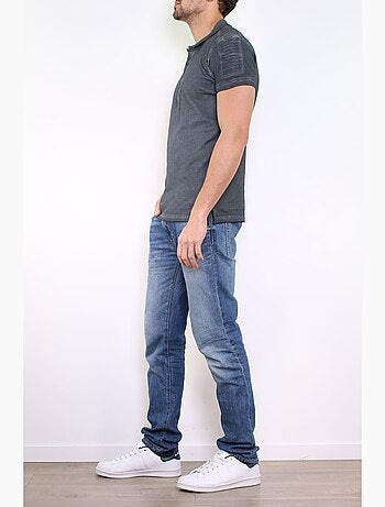 Polo uni manches courtes