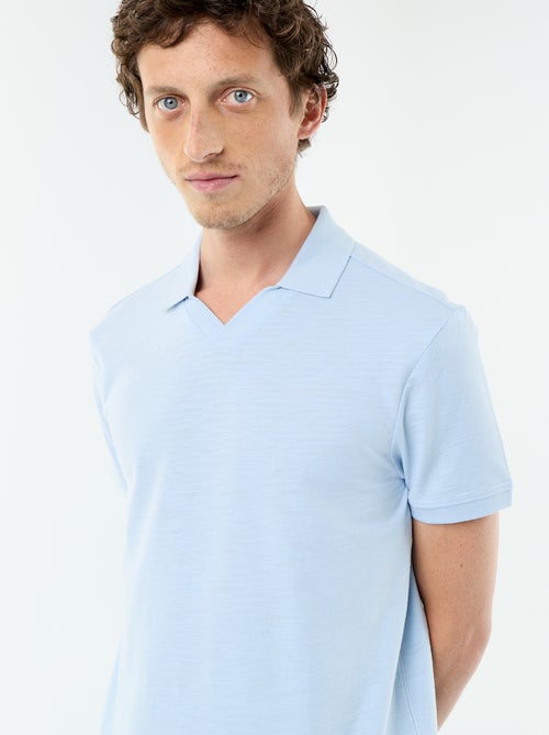 Polo uni pour homme à manches courtes - Kiabi Polo uni pour homme à manches courtes - Kiabi