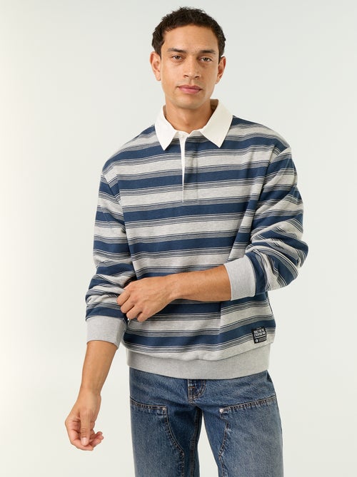 Polo uni style rugby manches longues - Kiabi Polo uni style rugby manches longues - Kiabi