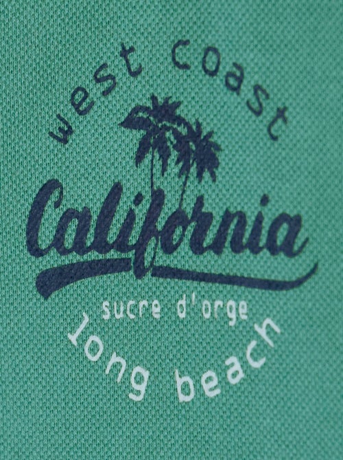 POLO VERT GARCON GREEN PARK - Kiabi