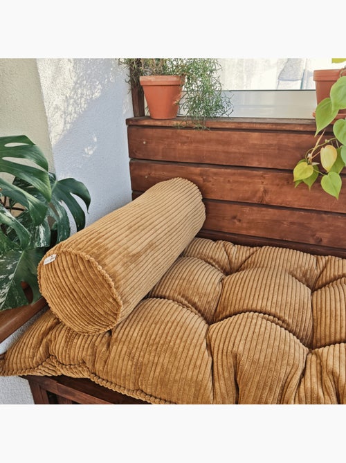 Polochon en velours côtelé pour matelas de sol - Kiabi