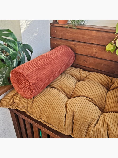 Polochon en velours côtelé pour matelas de sol - Kiabi