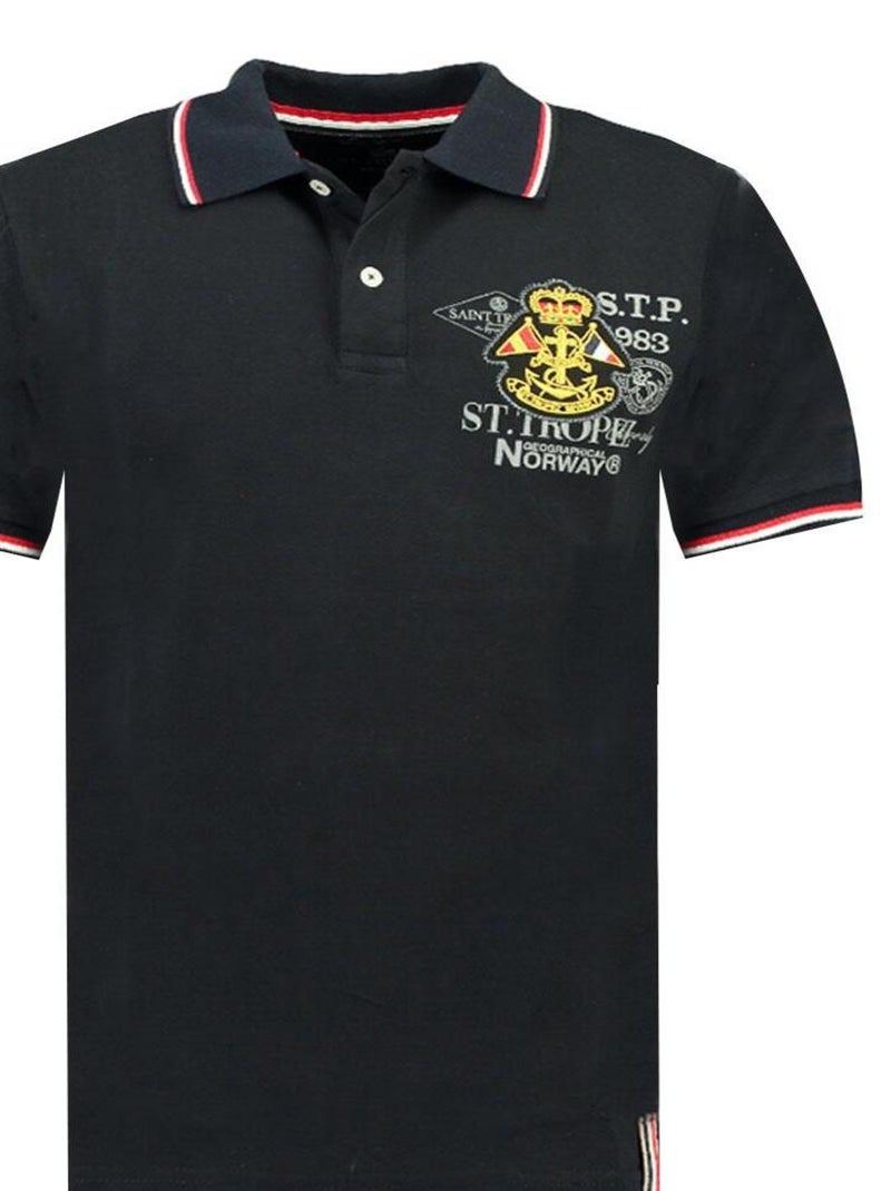 Polos 'Geographical Norway' 'Kollobriere Ss Men' Bleu - Kiabi