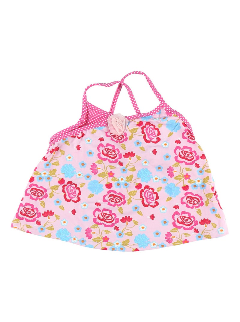 Pom-pom Pink Top Bébé Archimède Rose - Kiabi