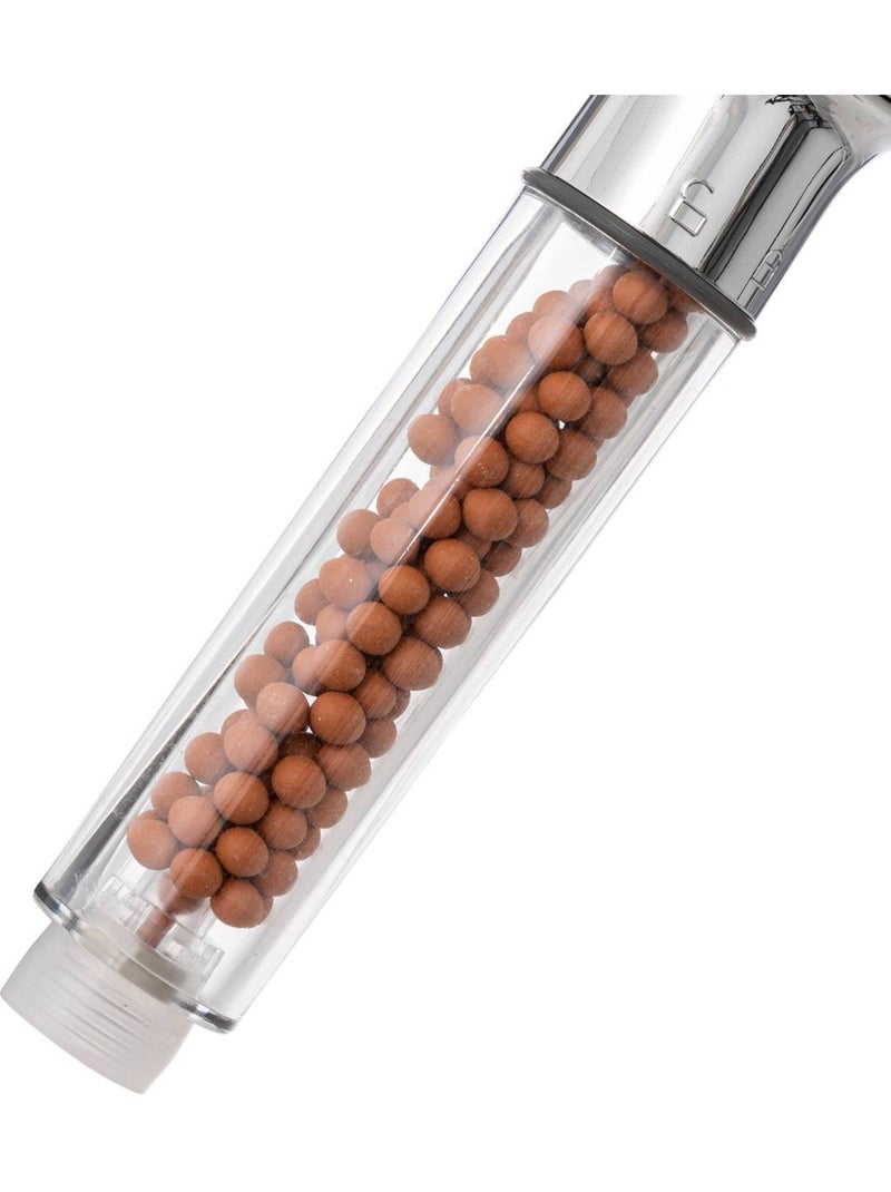 Pommeau de douche 5 fonctions Acier Transparent - Kiabi
