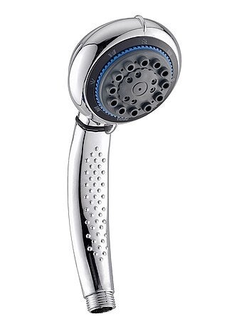 Pommeau de douche 8 jets avec économiseur d'eau