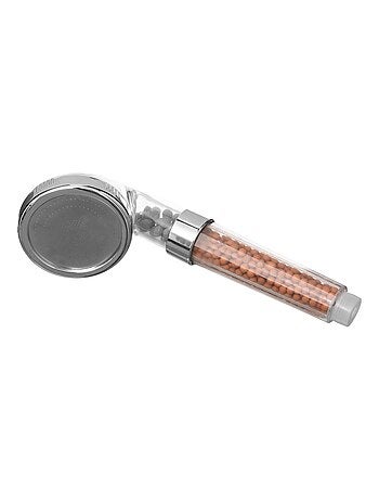 Pommeau de douche filtrant aux billes d'argile