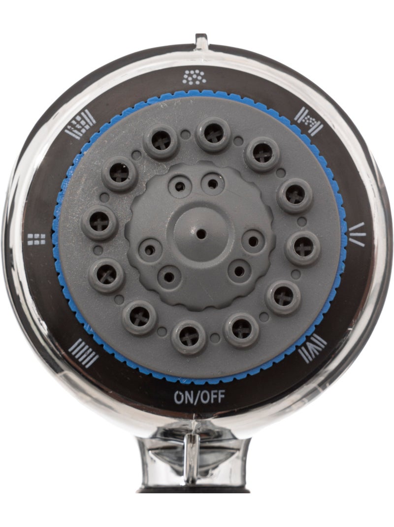 Pommeau de douche rond Gris - Kiabi