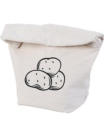 Pommes de terre en bois à couper