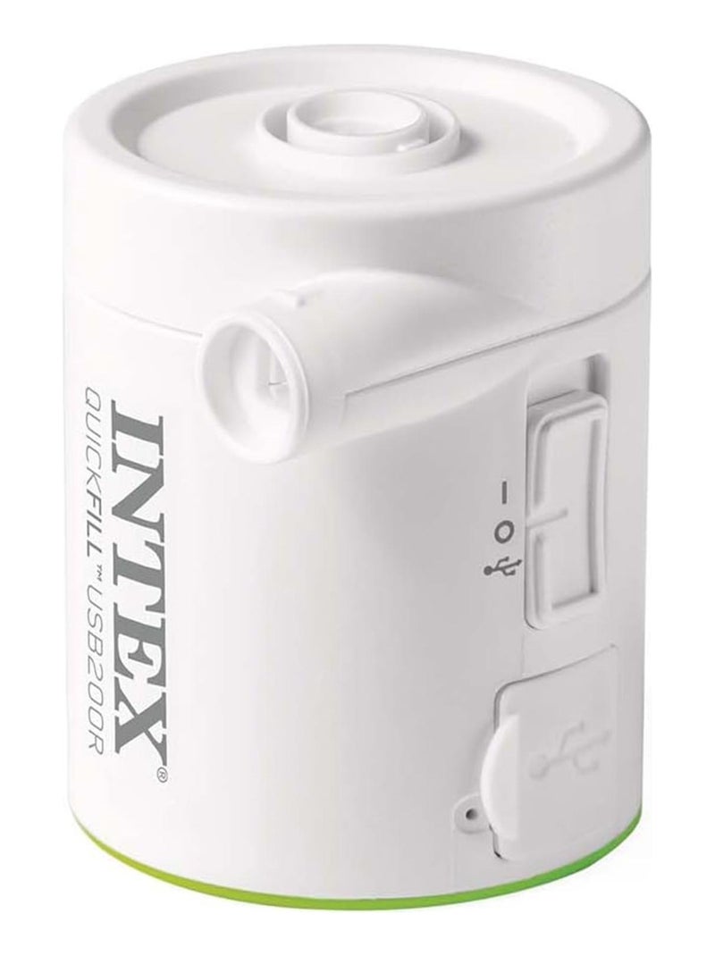 Pompe à air Quickfill USB200R Blanc - Kiabi