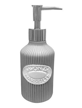 Pompe à savon en céramique savon de marseille