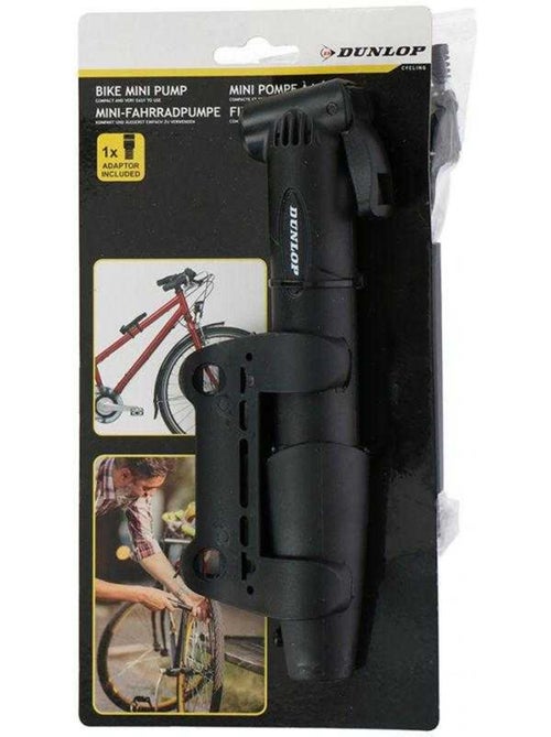 Pompe à vélo motif/style mini - dunlop - Kiabi